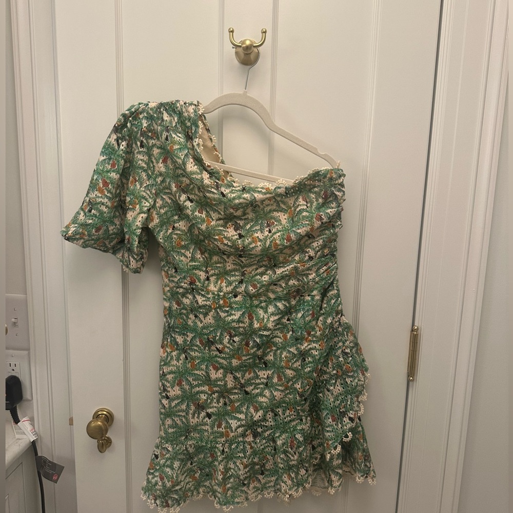 Farm Rio Mini Toucans One-Shoulder Dress - Picture 3 of 3